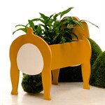 Деревянное кашпо для цветов