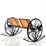 Кованое кресло-качалка