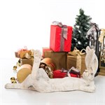 Новогодняя фигура заяц