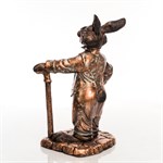 Декоративная скульптура заяц US09064