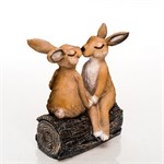 Декоративная фигура для сада Зайцы