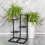 Стойка напольная для цветов 501-001B металл h=80 см 501-001B - фото 75492