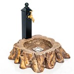 Садовая колонка с поддоном