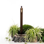 Садовая колонка с поддоном