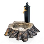 садовая колонка с поддоном