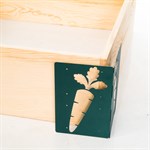 Кронштейн угловой для высоких грядок 801-013