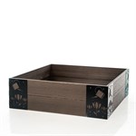 Высокая грядка из ДПК с угловыми кронштейнами 810-001B 810-001B - фото 75829