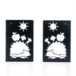 Кронштейн угловой для грядок Ёжик