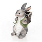 заяц с корзиной