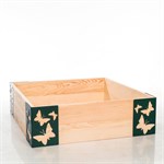 Высокая грядка из дерева