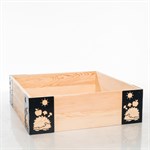 Высокая грядка из дерева