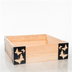 Высокая грядка из дерева