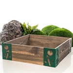 Высокая грядка из дерева