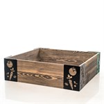 Высокая грядка из дерева