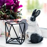 Подсвечник в стиле "Лофт", цвет: чёрный