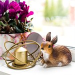 Подсвечник 607-47-G, цвет: золотой