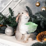 Фигура для сада заяц U09090-Gray