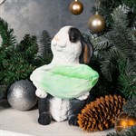 Кашпо заяц U09090-WBL