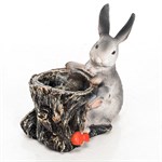 Кашпо для цветов Зайчиха