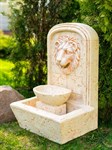 Фонтан малый для сада "Львиная голова" U09072 под камень, высота 60 см  Хитсад U09072 - фото 77715