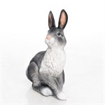 Фигура Заяц, цвет: серый