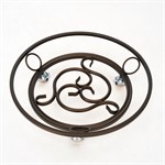 Подставка для цветов на колесиках