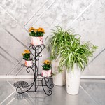 Подставка для цветов металлическая