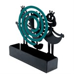 Декоративная подставка для спиралей от комаров из металла