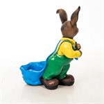 Кашпо Заяц, цвет:коричневый