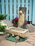 Умывальник садовый "Дерево с корытом" U09041, высота 68 см U09041 - фото 79640