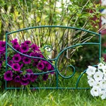 Садовый заборчик из металла