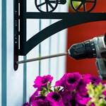 Настенный кронштейн для цветов 201-023