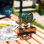 Декоративная подставка для спиралей от комаров из металла 704-003 704-003 - фото 80162