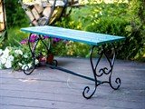 Садовая скамейка из металла 892-013
