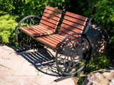 Скамейка садовая из металла Скамейка садовая из металла
