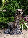 Кресло для сада из стеклопластика пень Кресло для сада из стеклопластика пень