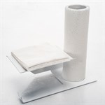 держатель для туалетной бумаги настенный металлический