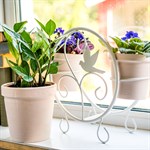 Кованая цветочница