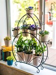 Цветочница металлическая