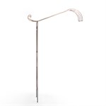 Полуарка разборная кованая для сада 863-33R 863-33R - фото 81290