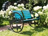 Садовое кресло-качалка 2-х местное 301-002B металл и ДПК - фото 81316 Садовое кресло-качалка 2-х местное 301-002B металл и ДПК - фото 81316