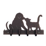 ключница настенная цв.коричневый