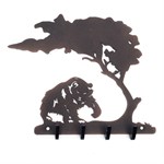 ключница, цв коричневый