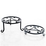 металлические напольные цветочницы