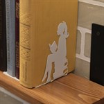 Держатель для книг на полке