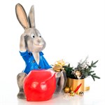 Фигура заяц декоративная U09099