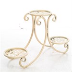 напольная подставка для 3-растений