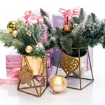 Подставка для цветов 660-004G металлическая Подставка для цветов 660-004G металлическая