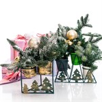 Подставка для цветов металлическая