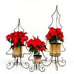 Подставка для цветов елка